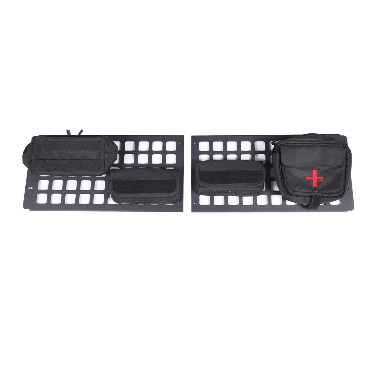 Heavy Duty Steel Inner Roof MOLLE Panel Brackets Fit 2007-2021 Toyota FJ Cruiser 7