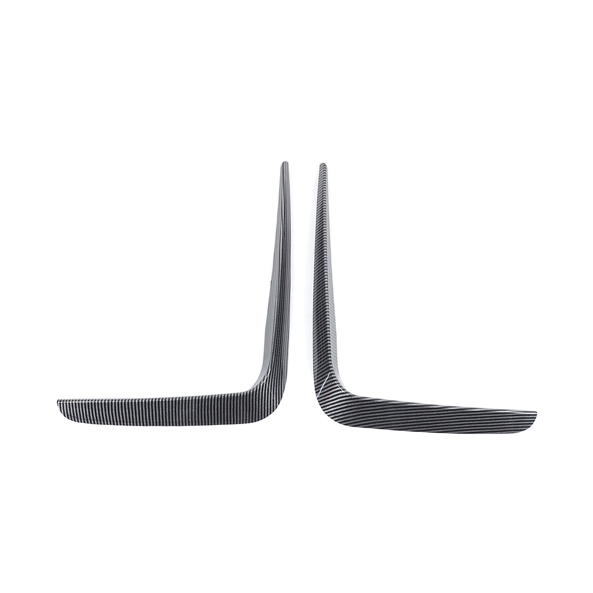 Carbon Fiber ABS Front Bumper Side Air Vent Trim For BMW G22 G23 M Sport 20+ 19