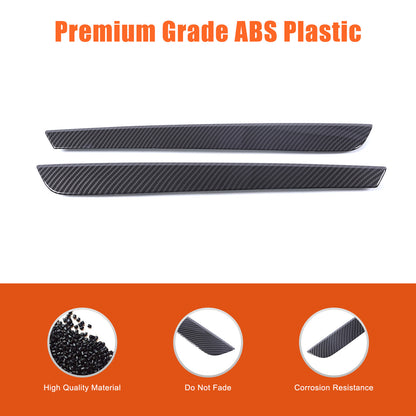 Carbon Tailgate Rear Window Side Trim For Toyota Land Cruiser Prado LC250 24+ US 23