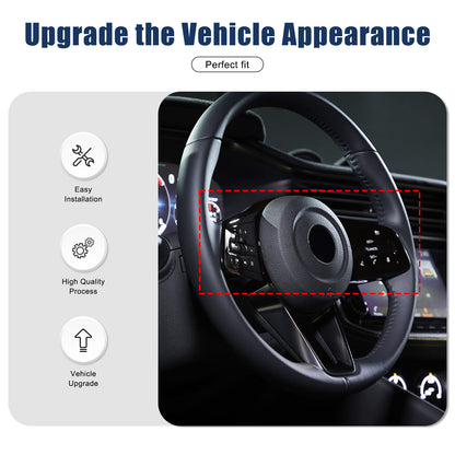 Real Carbon Fiber Steering Wheel Button Cover Trim For Nissan Z RZ34 400Z 2023+ 10
