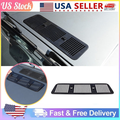 Real Carbon Fiber Hood Air Vent Cover For Mercedes Benz G-Class W463 2006-2018 1