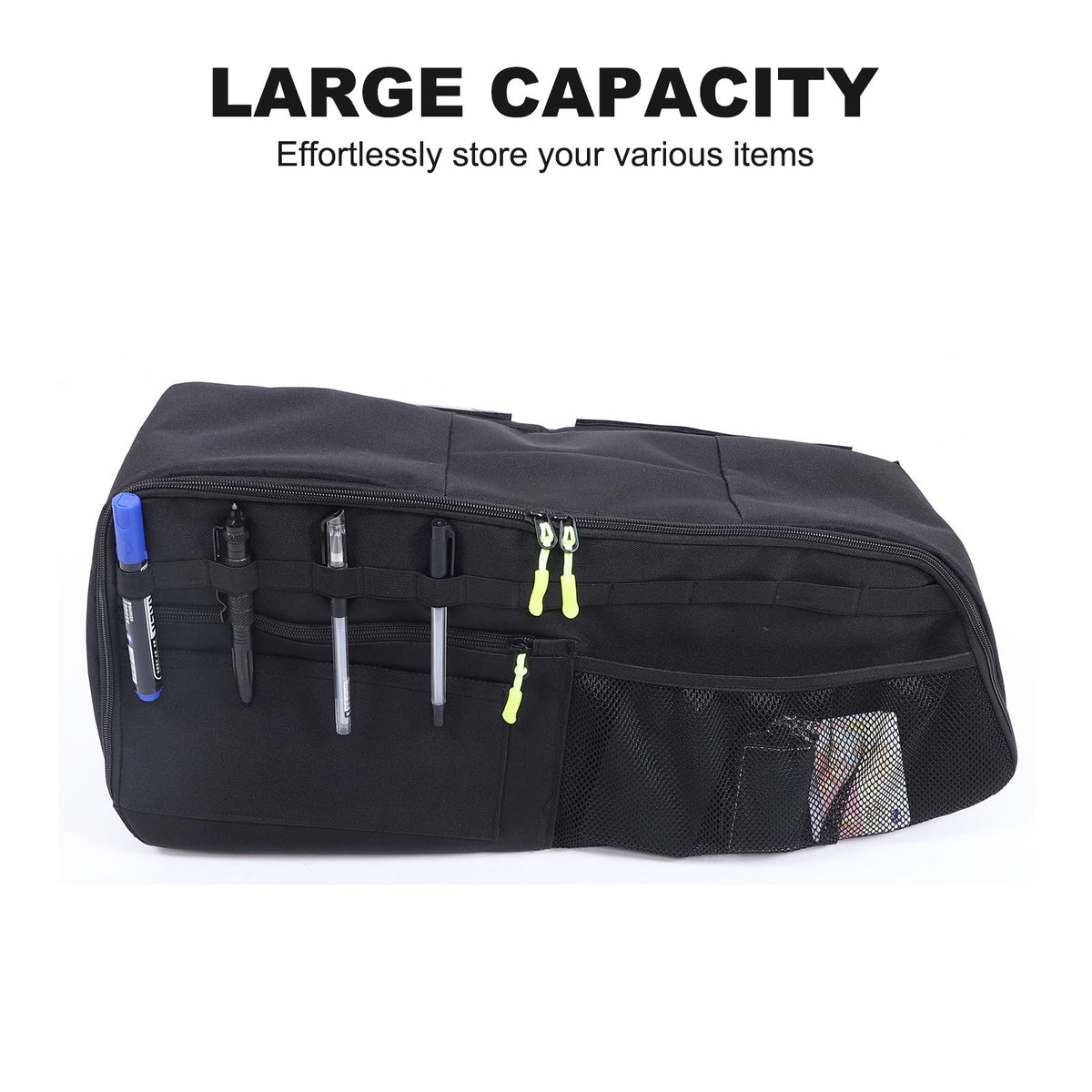 Black Rear Trunk Boot Side Pocket Storage Box Tray For Lotus EMIRA 2021-25 23