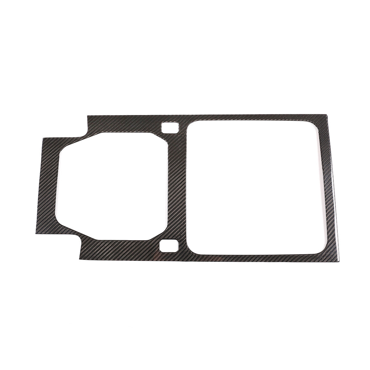 Real Carbon Fiber For LR Defender 110 90 20-24 Cup Holder Panel Frame Trim Cover 7