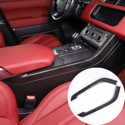 Black Grain Console Side Trim Strip Cover For Range Rover Sport 2014-2022 1