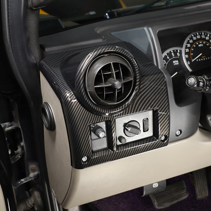 ABS Carbon Fiber Side Air Vent Outlet Cover Trim For Hummer H2 03-07 10