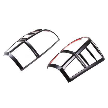 Matte Black Rear Taillight Trim Cover Bezel For Toyota Tacoma 2016-2023 15
