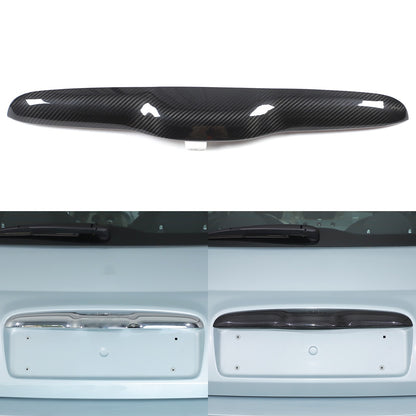 Real Carbon Fiber Tailgate Trim For Fiat 500 312 2010+ 17
