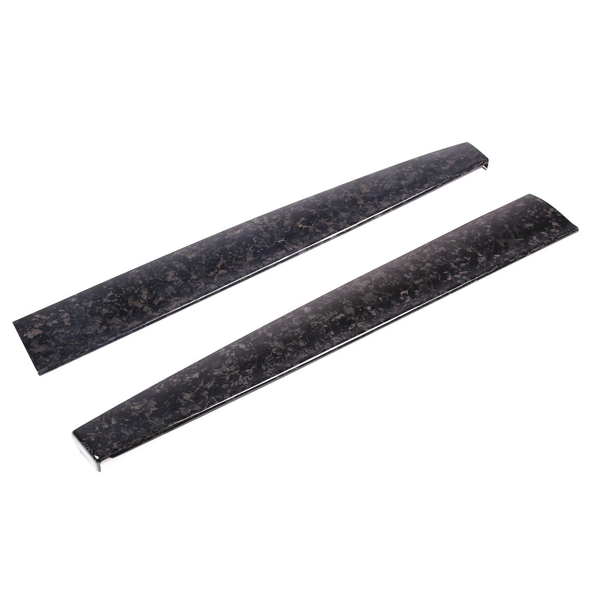 Forged Real Carbon Fiber Dashboard Panel Cover Trim For Tesla Model Y 3 2016-22 5