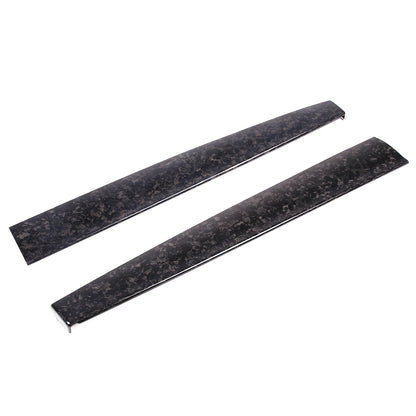 Forged Real Carbon Fiber Dashboard Panel Cover Trim For Tesla Model Y 3 2016-22 5