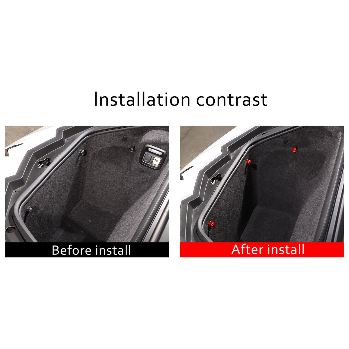 Aluminum Alloy Exterior Hood Engine License Plate Trim For Corvette C8 2020+ US - Variants 26-29 30
