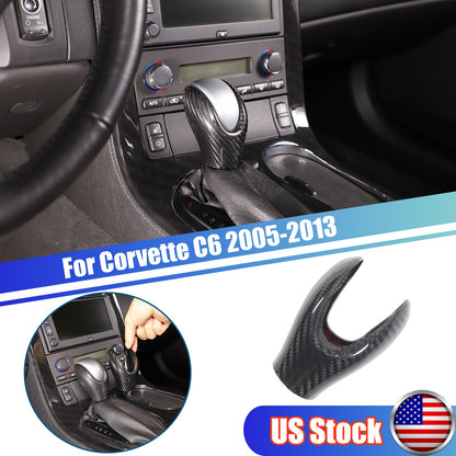 Real Carbon Fiber Interior Center Console trim For Corvette C6 2005-2013 25