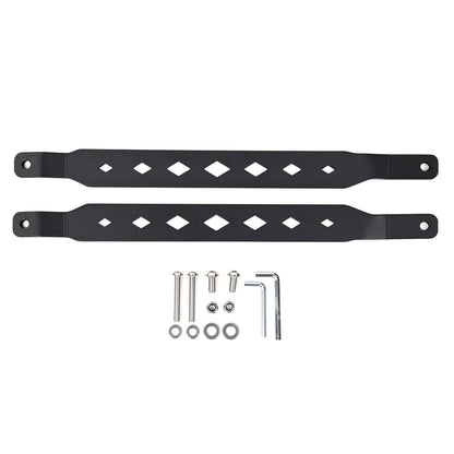 Black Aluminum Engine Bay Strut Tower Brace Trim For Toyota Supra A90 2019+ 7