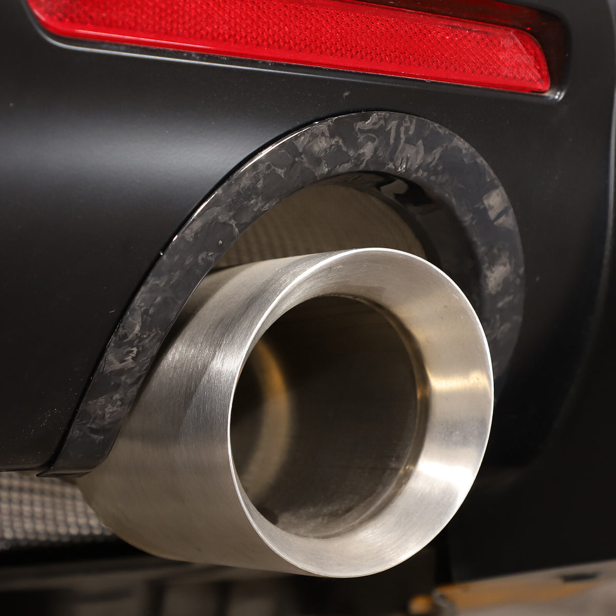 Forged Real Carbon Fiber Rear bumper trim Frame For Toyot-a Supra 2019-2024 6