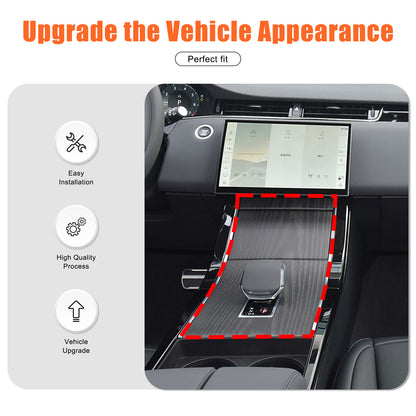 Carbon Gear Shift Panel Trim for LR Range Rover Velar L560/Evoque L551 24+ US 20