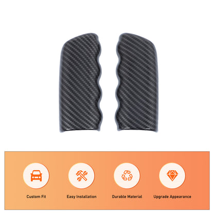 ABS Carbon Fiber Car Parking Lever Handbrake Case Cover For Corvette C6 2005-13 3