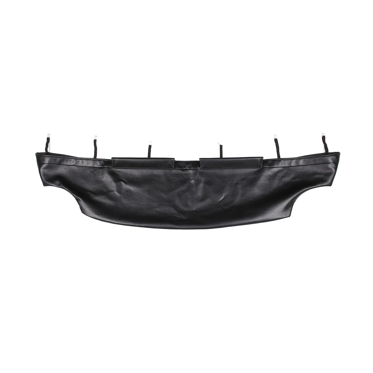 PU Leather Car Bonnet Hood Bra Wind & Bug Deflectors For Fiat 500 2007-2024 20