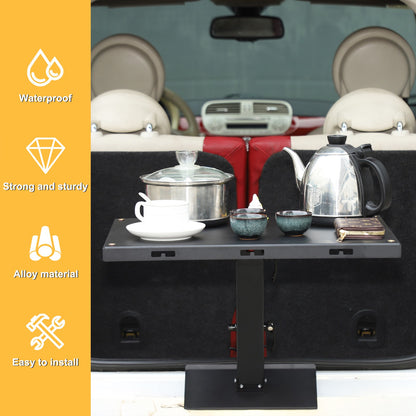 Car Camping Portable Trunk Lock Latch Table For Fiat 500 2009-2015 21
