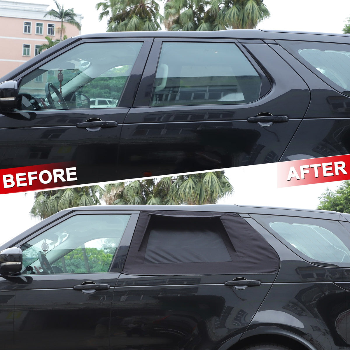 Rear Door Window Sun Shade For Land Rover Discovery 5 L462 2017+ 3