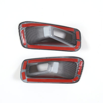 Carbon Fiber ABS Interior Decoration Cover Trim Kit For Corvette C8 2020-2025 - Styles 31-35 25