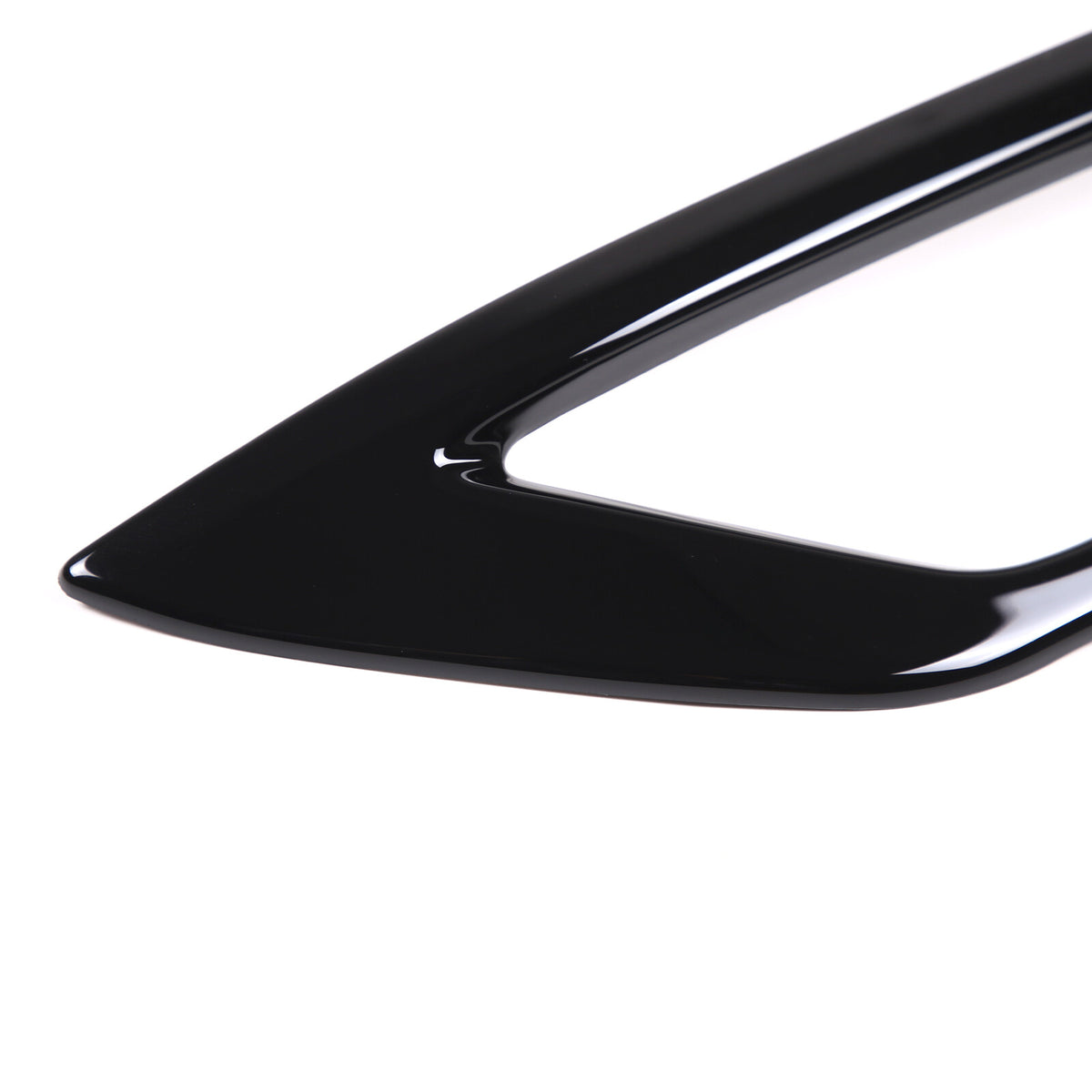 For Mitsubishi Outlander 2022 2023 Black Front Side Grille Molding Cover Trim 6