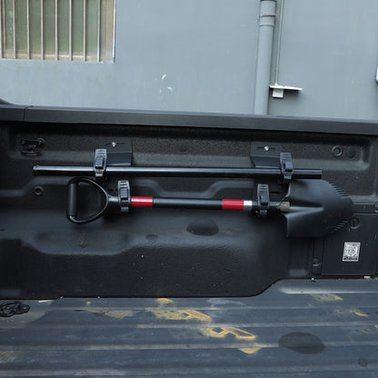 Black Steel Cargo Box Side Rail Tool Mounting Bracket For Ford Maverick 2022 3