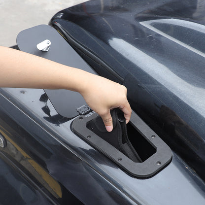 Steel Alloy Hood Air Vent Outlet Storage Box Tray For LR Defender L316 2004-2018 13