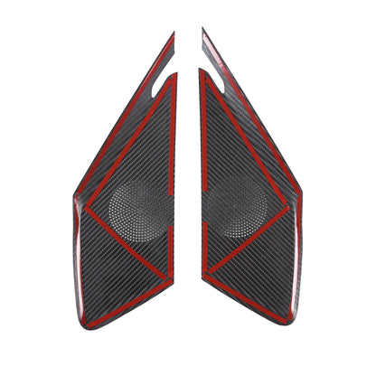 Matte Real Carbon Fiber Interior Exterior Trim Cover For Corvette C8 2020-25 118