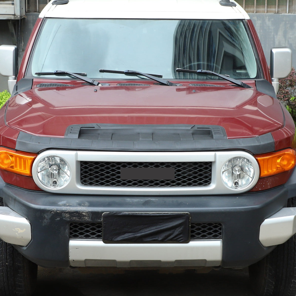 TPE Bonnet Hood Bra Stone Guard Deflectors For Toyota FJ Cruiser 2007-2021 US 9