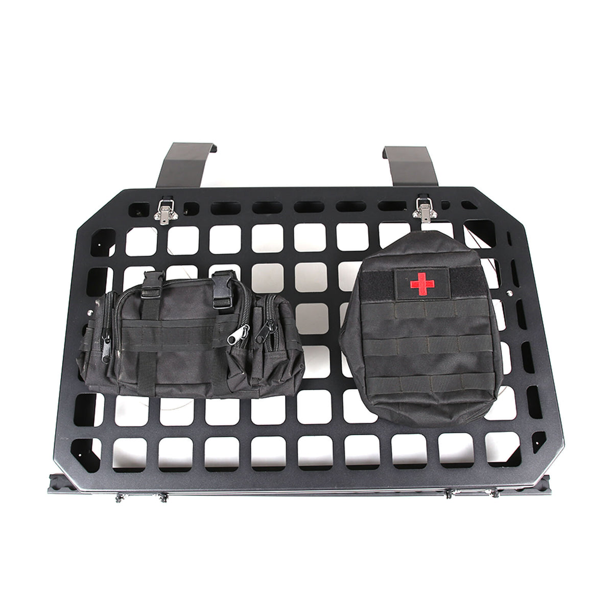 Side Molle Panel Trunk Shelf Storage Rack For LR Defender 90 110 L663 20-23 US 18
