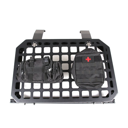 Side Molle Panel Trunk Shelf Storage Rack For LR Defender 90 110 L663 20-23 US 18