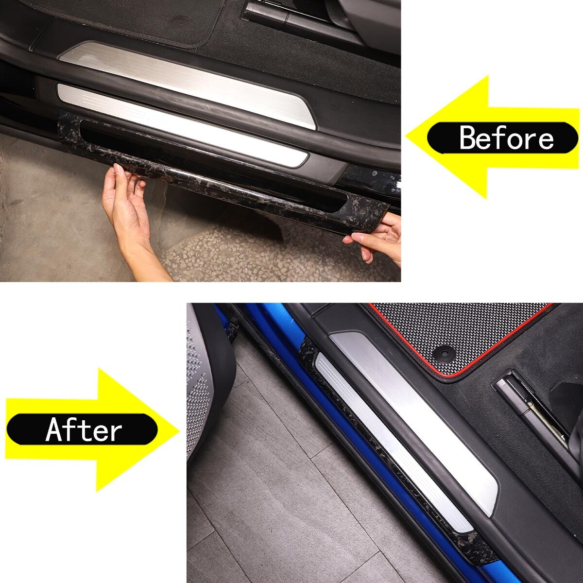 34 Styles Forged Real Carbon fiber Interior Trim Kit For Lamborghini URUS 18-23 - Variants 6-10 8