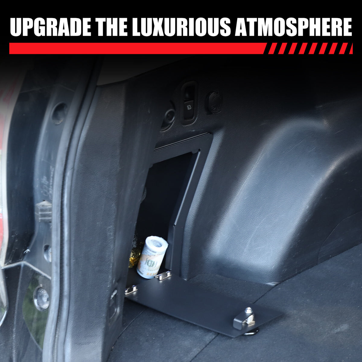Rear Trunk Side Vault Safe Storage Lock Box For Subaru Forester 4th SJ 13-18 11