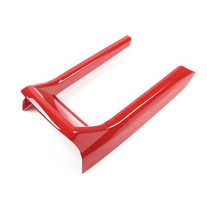 ABS Red Center Console Armrest Box Side Panel Trim for Honda Pilot 2015-22 14