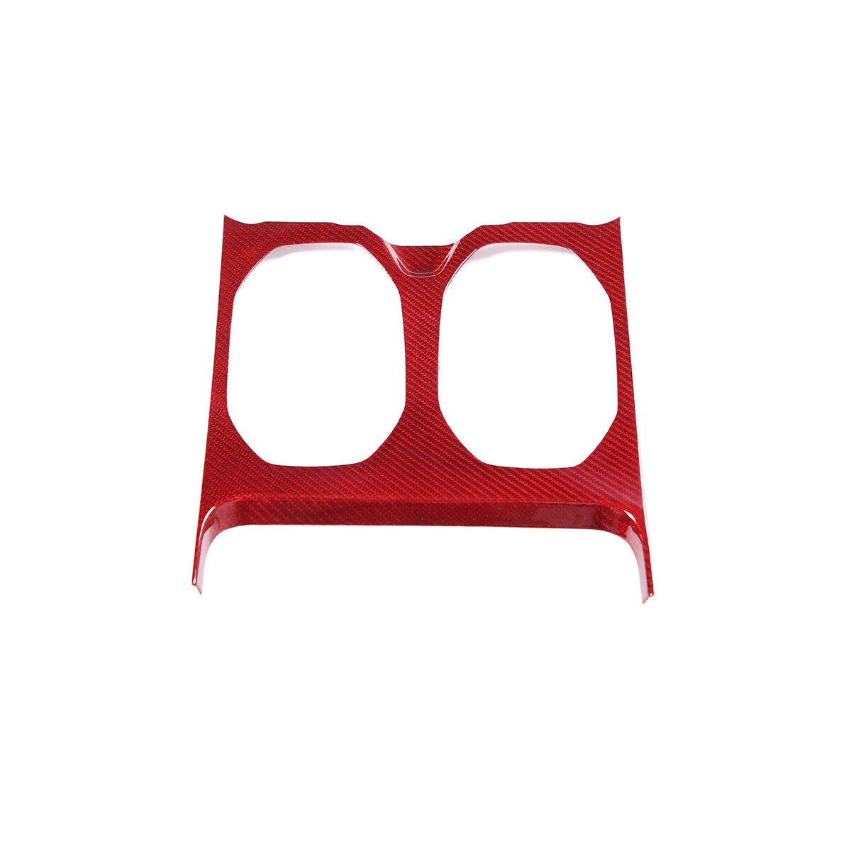 Red Carbon Central Gear Shift Cup Holder Panel Trim For Lamborghini URUS 18-23 10