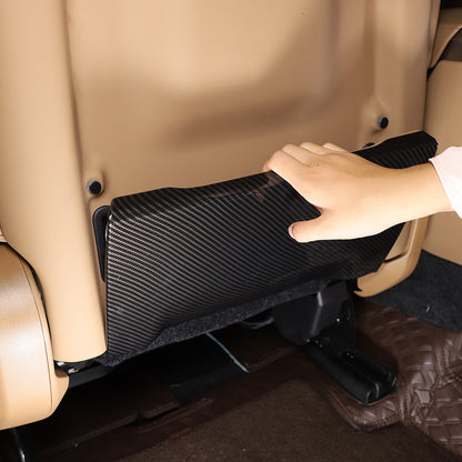 ABS Carbon Fiber Seat Back Anti-kick Panel Trim Cover For Range Rover Sport 2023 9