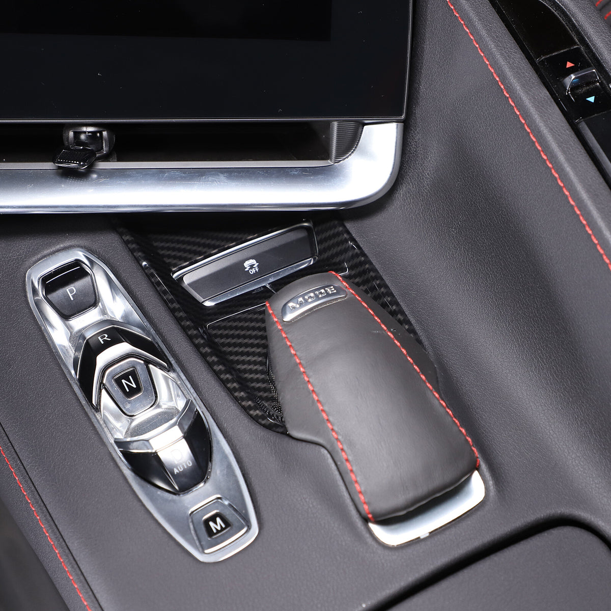Carbon Fiber ABS Interior Full Decor Cover Trim Kit For Corvette C8 2020-2025 - Styles 16-20 46