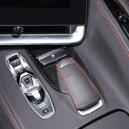 Carbon Fiber ABS Interior Full Decor Cover Trim Kit For Corvette C8 2020-2025 - Styles 16-20 46