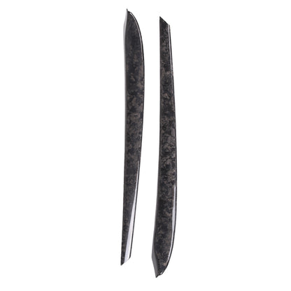 Forged Real Carbon Fiber Inner Door Panel Strip Trim For Tesla Model 3 Y 2021-22 7