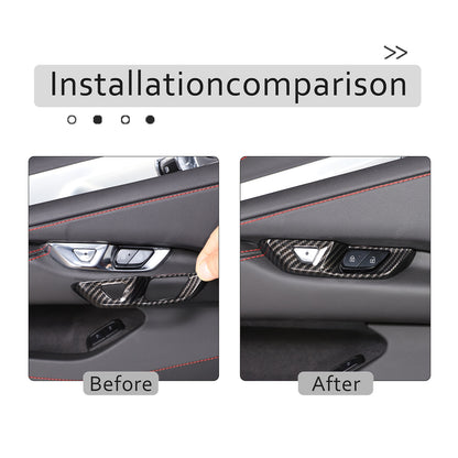 Carbon Fiber ABS Interior Full Decor Cover Trim Kit For Corvette C8 2020-2025 - Styles 11-15 36