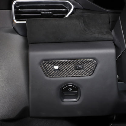 Real Carbon fiber Door Tailgate Switch Button Cover Trim For Lotus EMIRA 2021-25 15