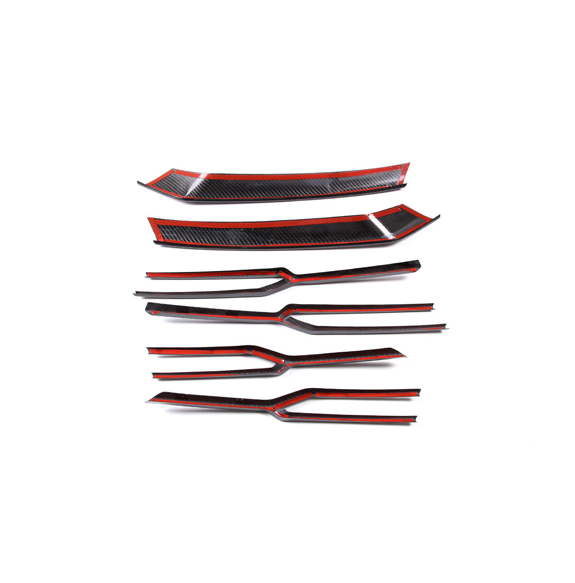 Carbon Fiber Front Bumper Winglets Fog Light Trim For Lamborghini Urus 18-21 US 9