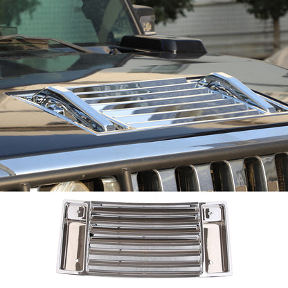 Silver Chrome Exterior Door Handle Mirror Hood Vent Trim Kit For Hummer H2 03-09 21