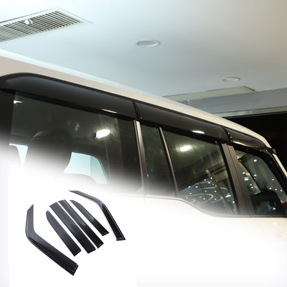 For Toyota Land Cruiser 2024-2025 Window Visor Vent Shades Sun Rain Guard Black 5