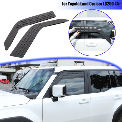 Front Door Window Louver Air Vent Panel Trim For Toyota Land Cruiser LC250 24+ 1