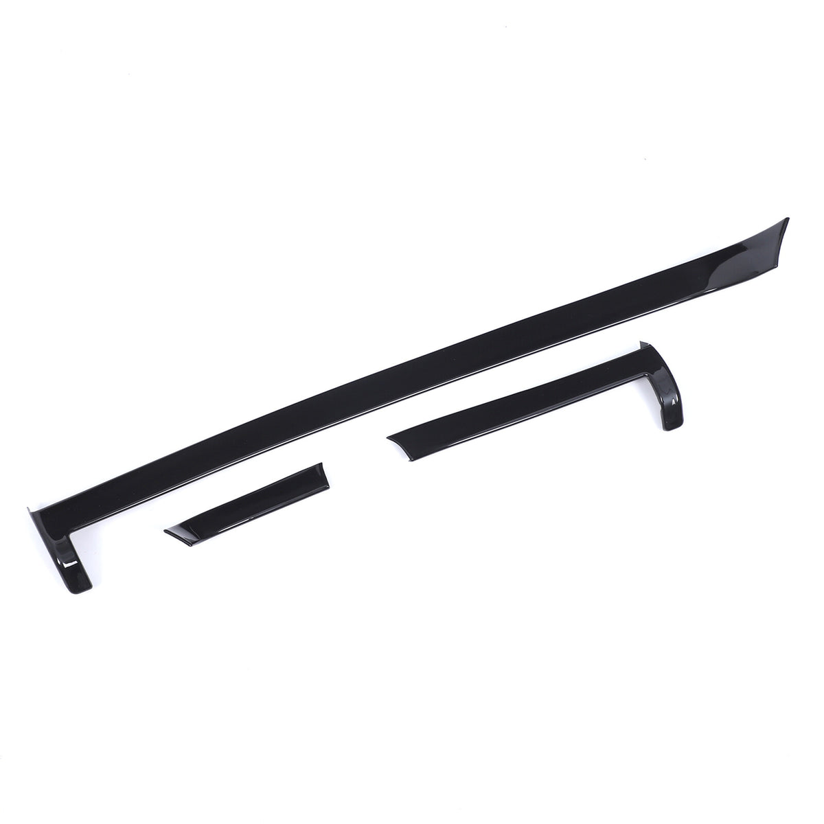 Glossy Black Center Console Air Vent Trim Strip For Hyundai Santa Cruz 2022+ US 10