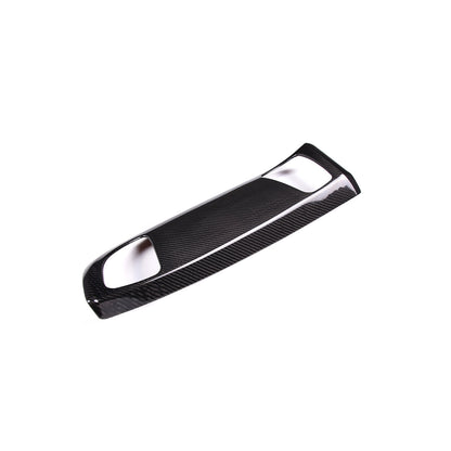 Real Carbon Fiber Passenger Side Dashboard Panel Cover For Trim Corvette C7 14+ 4