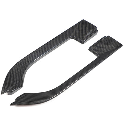 Real Carbon Fiber Fender Air Vent Frame Trim For Jaguar F-TYPE X152 2013-2020 4