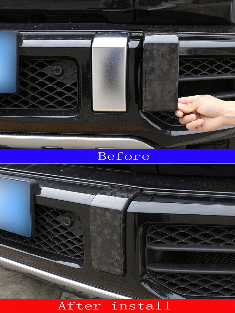 Real Carbon Fiber Front Bumper Cover Trim For Benz G Class W463 G63 2019-24 4