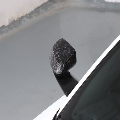 Forged Real Carbon Fiber Side Review Mirror Cover Trim For Corvette C8 2020-26 9