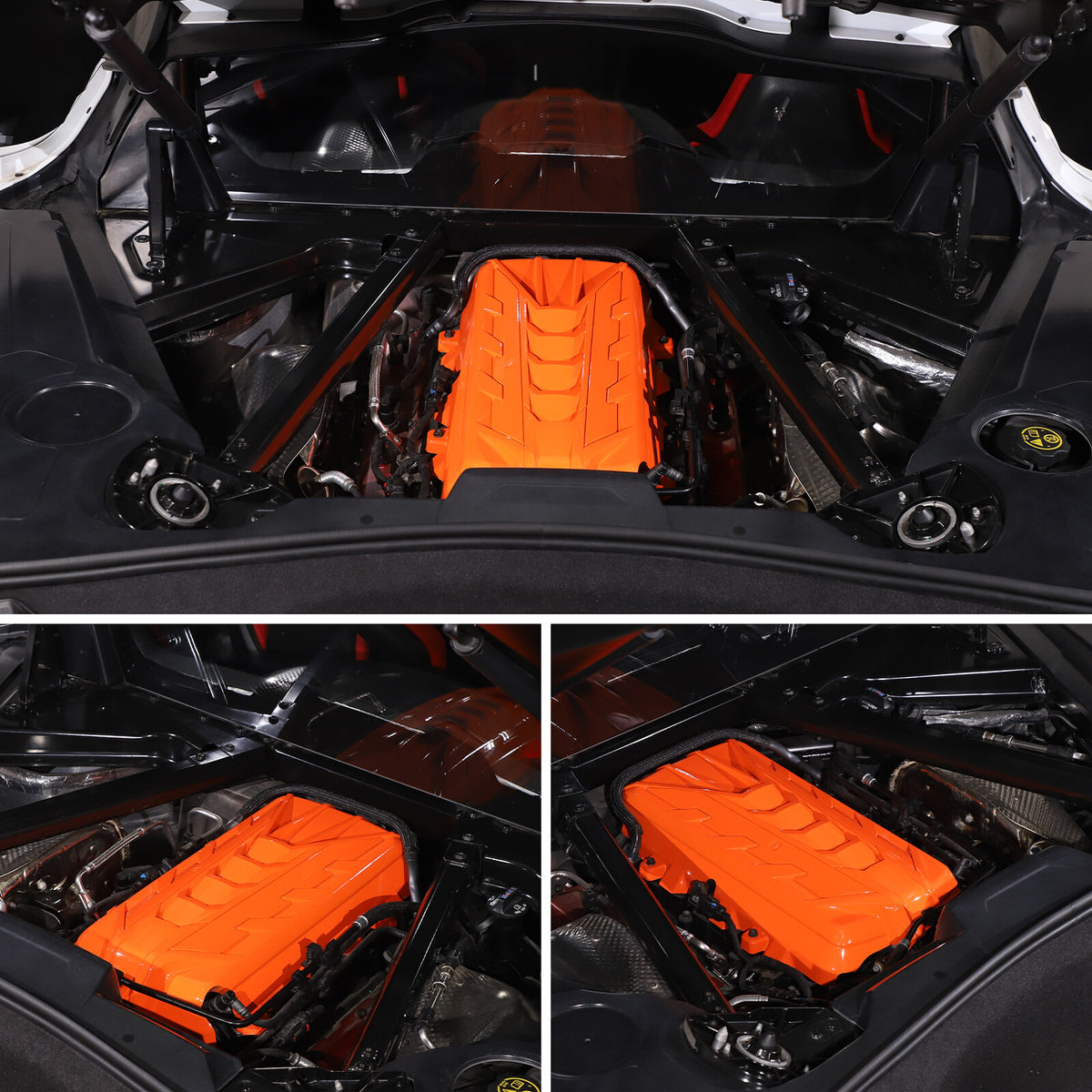Replace Engine Hood Panel Trim Cover Cap For Corvette C8 Coupe 2020-26 - Variants 1-5 42